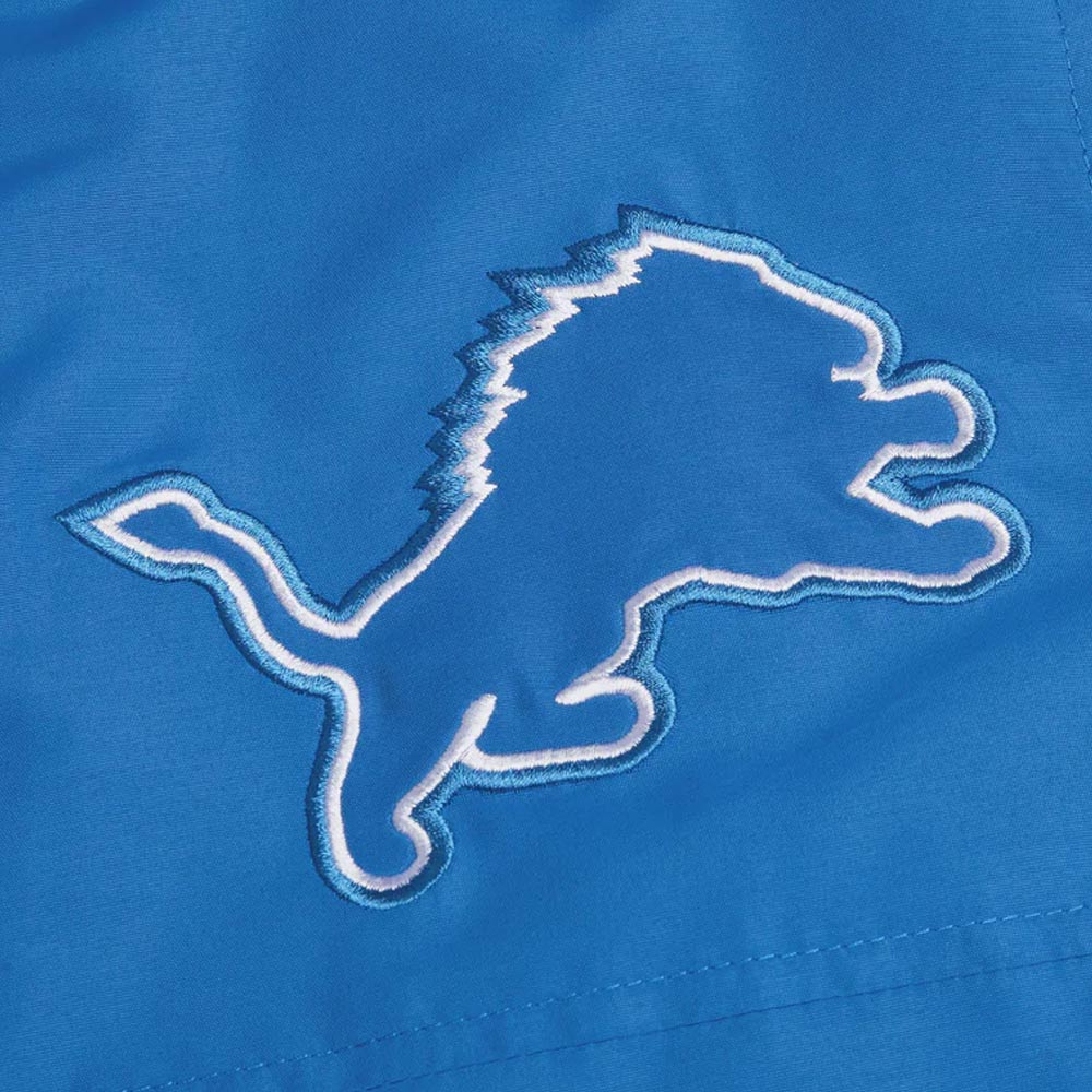 Detroit Lions Blue Hooded Jacket - Image 3