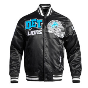 Detroit Lions Mashup Classic Rib Satin Jacket