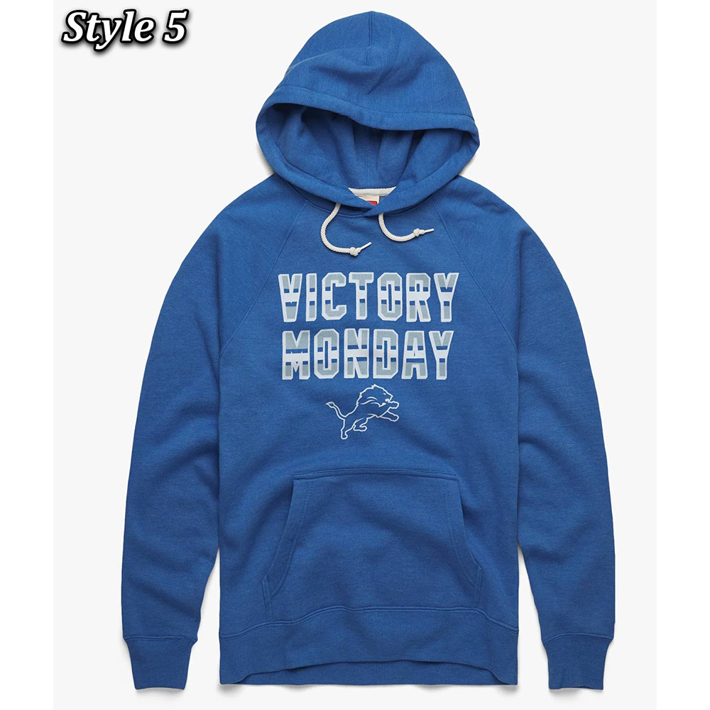 Detroit Lions Pullover Hoodie - Image 5