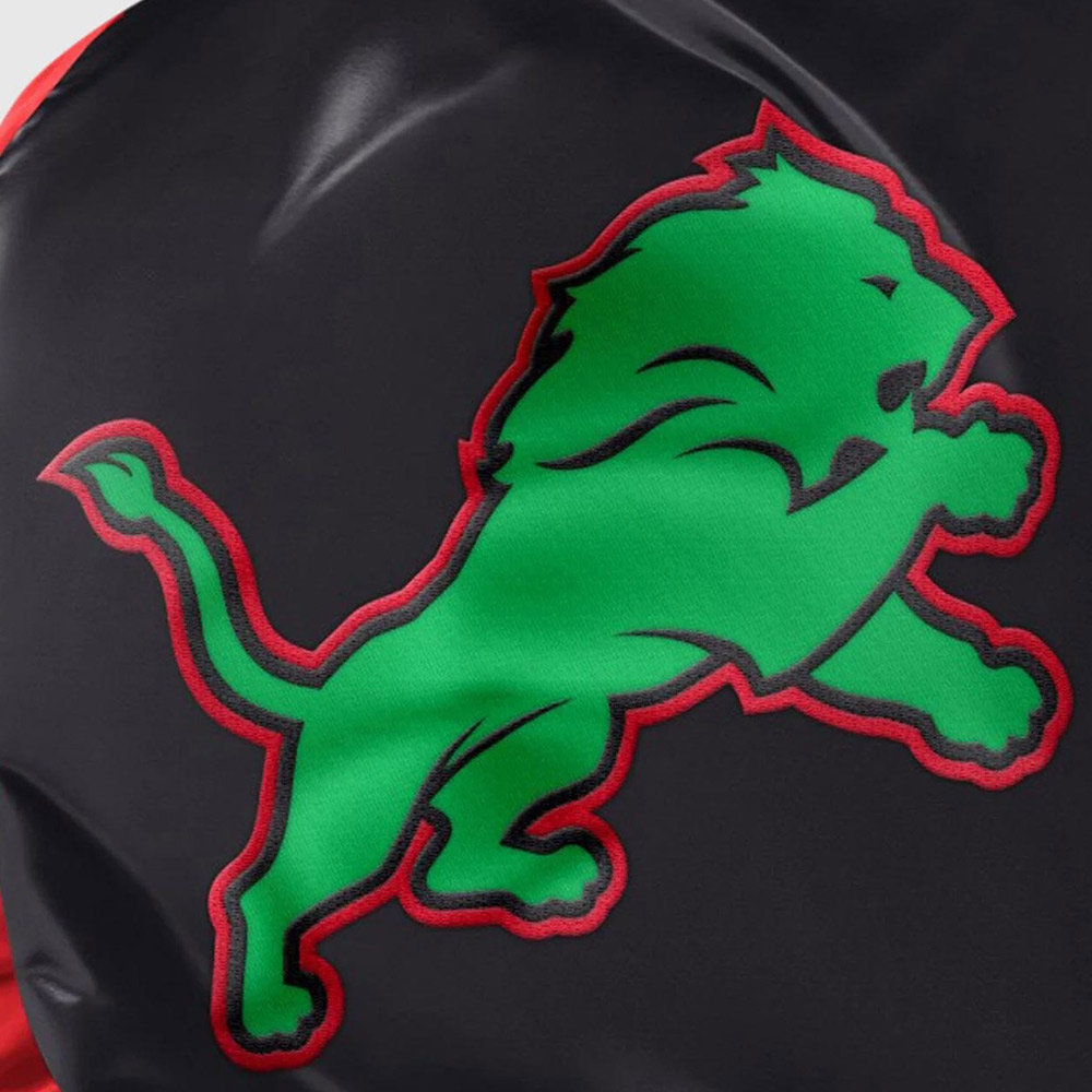 Detroit Lions Ty Mopkins Black History Month Jacket - Image 3