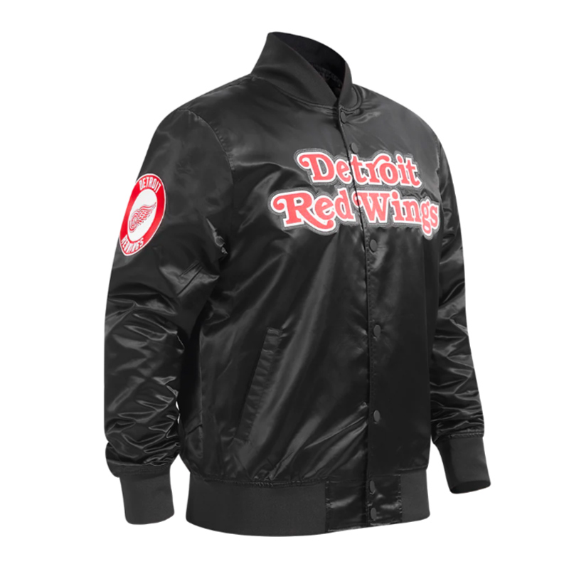 Detroit Red Wings Classic Satin Jacket - Image 8