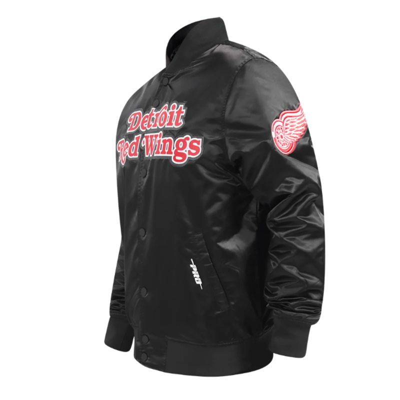 Detroit Red Wings Classic Satin Jacket - Image 6