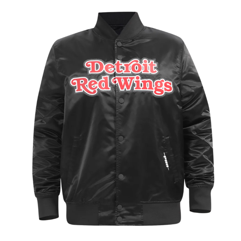 Detroit Red Wings Classic Satin Jacket - Image 2