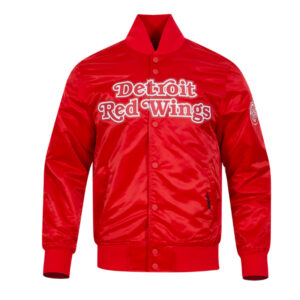 Detroit Red Wings Classic Satin Jacket