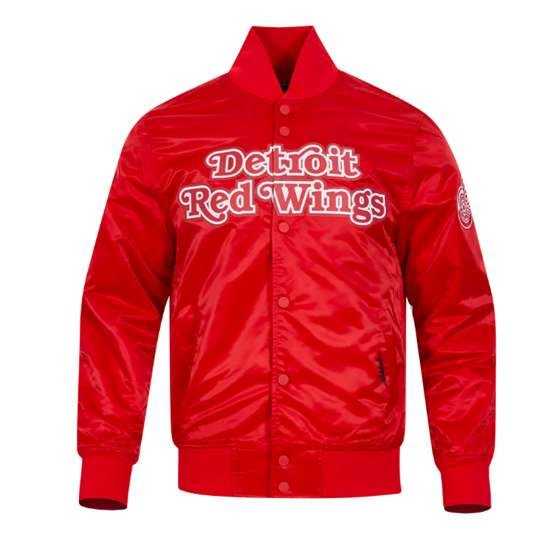 Detroit Red Wings Classic Satin Jacket