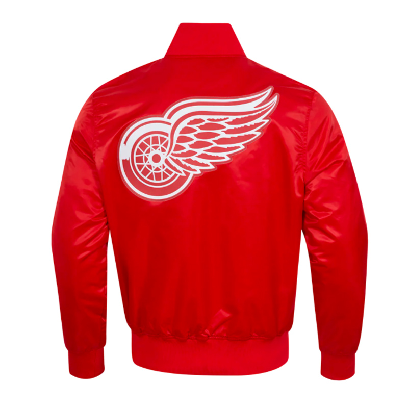 Detroit Red Wings Classic Satin Jacket - Image 3