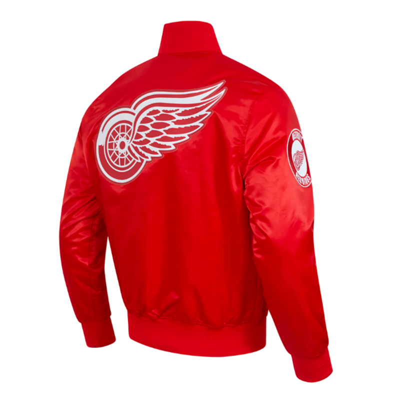Detroit Red Wings Classic Satin Jacket - Image 7