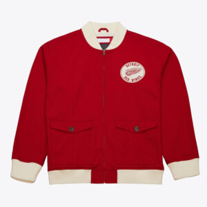 Detroit Red Wings Red Cotton Twill Jacket