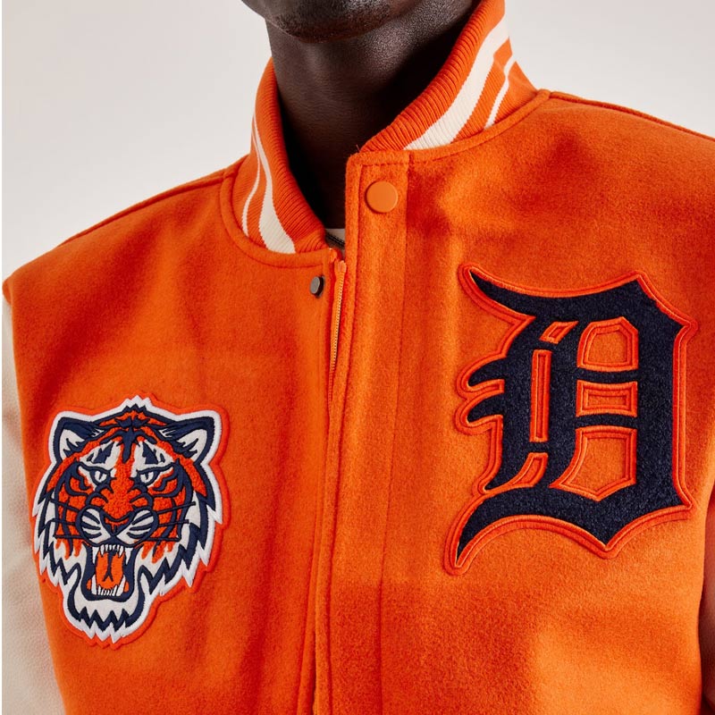 Detroit Tigers American League Varsity Jacket - Image 3