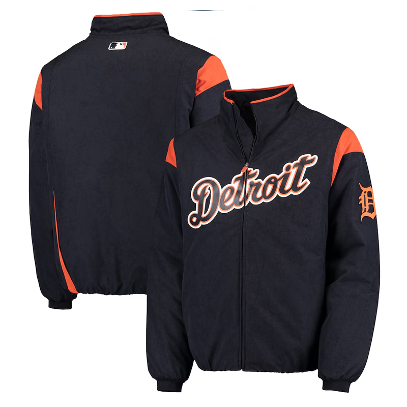 Detroit Tigers On-Field Therma Base Thermal Full-Zip Jacket - Image 6