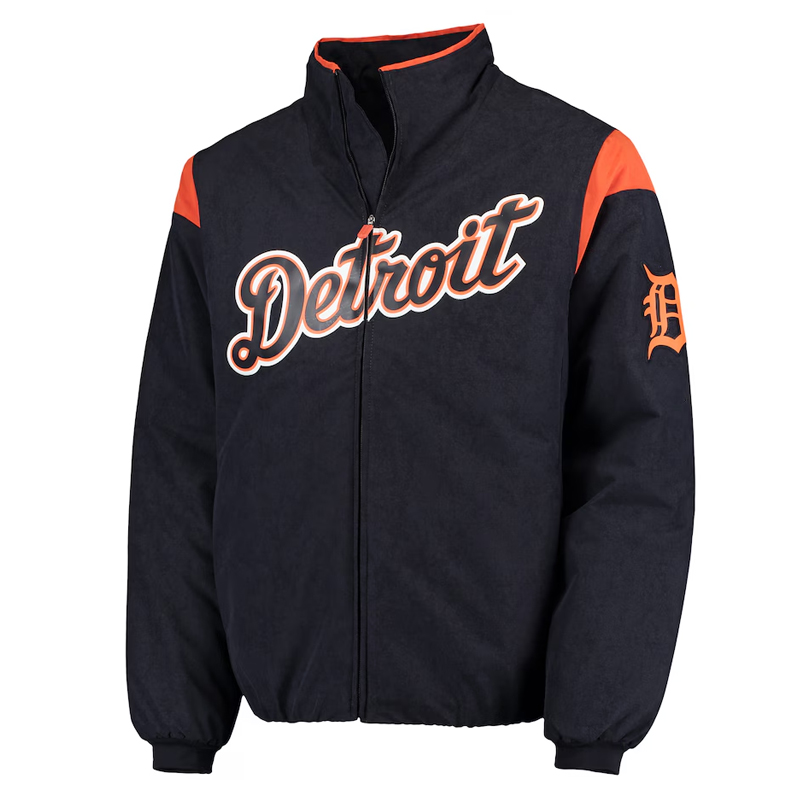Detroit Tigers On-Field Therma Base Thermal Full-Zip Jacket - Image 2
