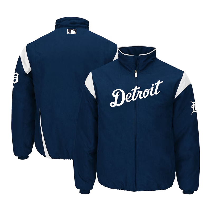 Detroit Tigers On-Field Therma Base Thermal Full-Zip Jacket - Image 5