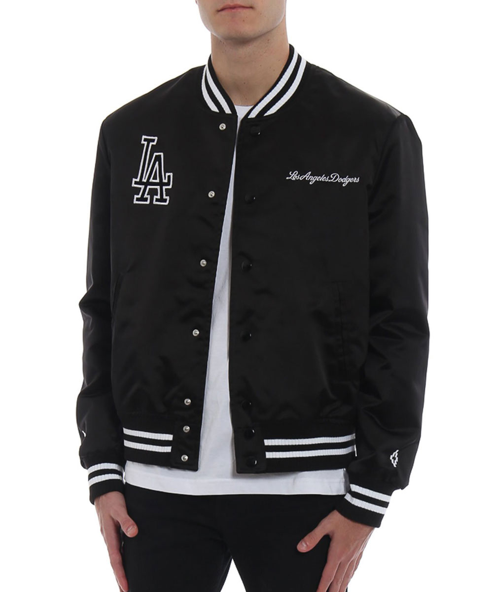 Mens Los Angeles Dodgers County Bomber Jacket - Image 4