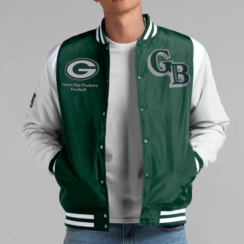 Elements Elite Green Bay Packers Green Jacket - Image 4