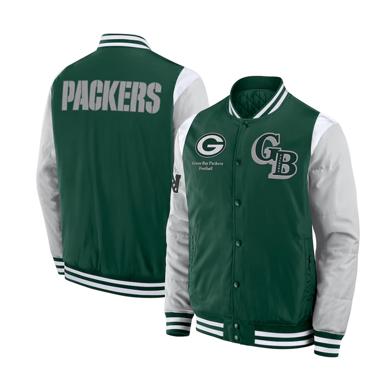 Elements Elite Green Bay Packers Green Jacket - Image 3