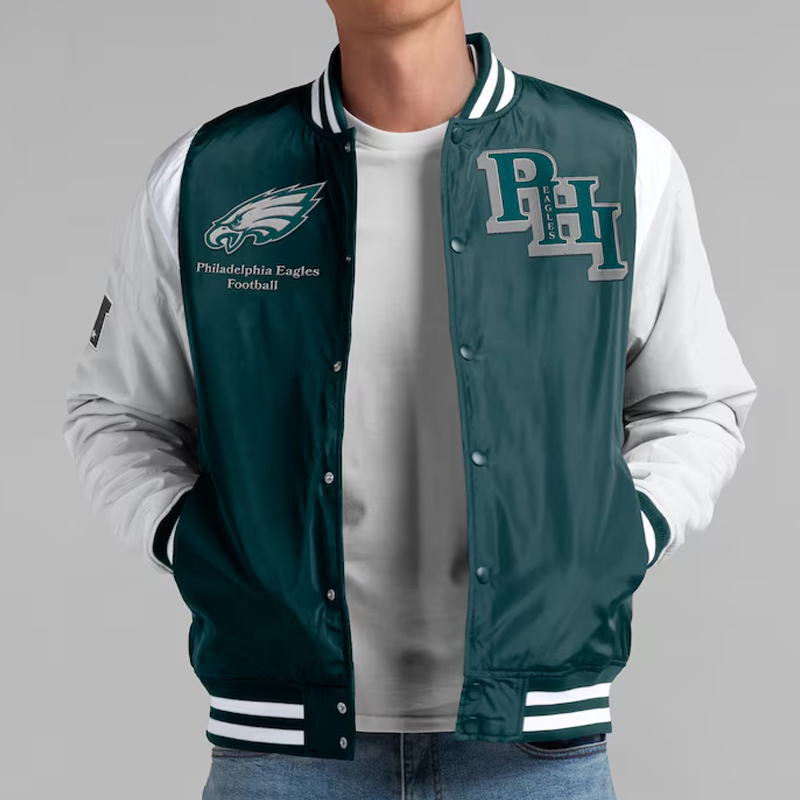 Elements Elite Philadelphia Eagles Green Jacket - Image 3