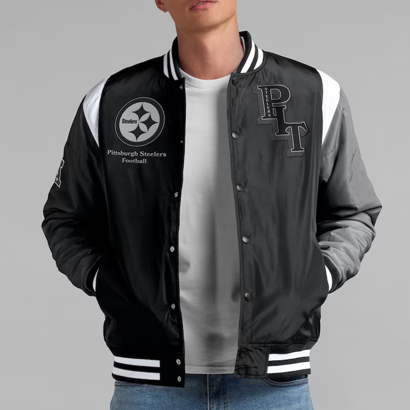 Elements Elite Pittsburgh Steelers Black Jacket - Image 4