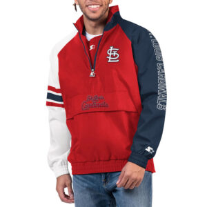 St. Louis Cardinals Elite Half Zip Pullover Jacket