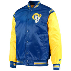 Royal/Gold Los Angeles Rams Enforcer Jacket
