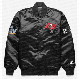 Tampa Bay Buccaneers Exclusive Black Satin Jacket