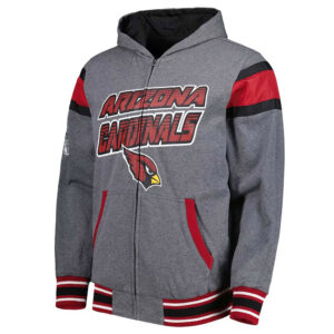 Gray Arizona Cardinals Extreme Hoodie
