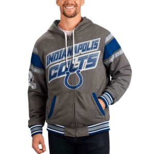 Gray Indianapolis Colts Extreme Hoodie