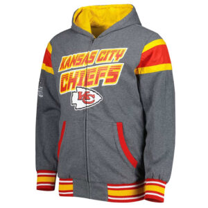 Gray Kansas City Chiefs Extreme Hoodie