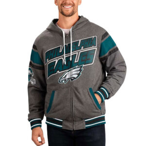 Gray Philadelphia Eagles Extreme Hoodie