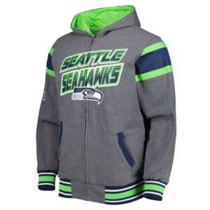 Gray Seattle Seahawks Extreme Hoodie
