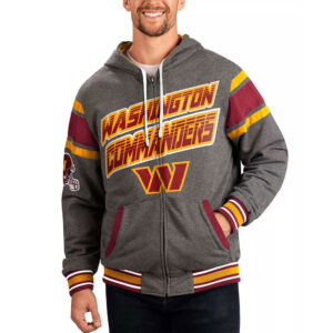Gray Washington Commanders Extreme Hoodie