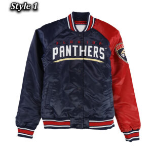 Florida Panthers Hometown Varsity Satin Jacket