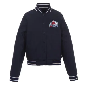 Colorado Avalanche Black Poly-Twill Jacket