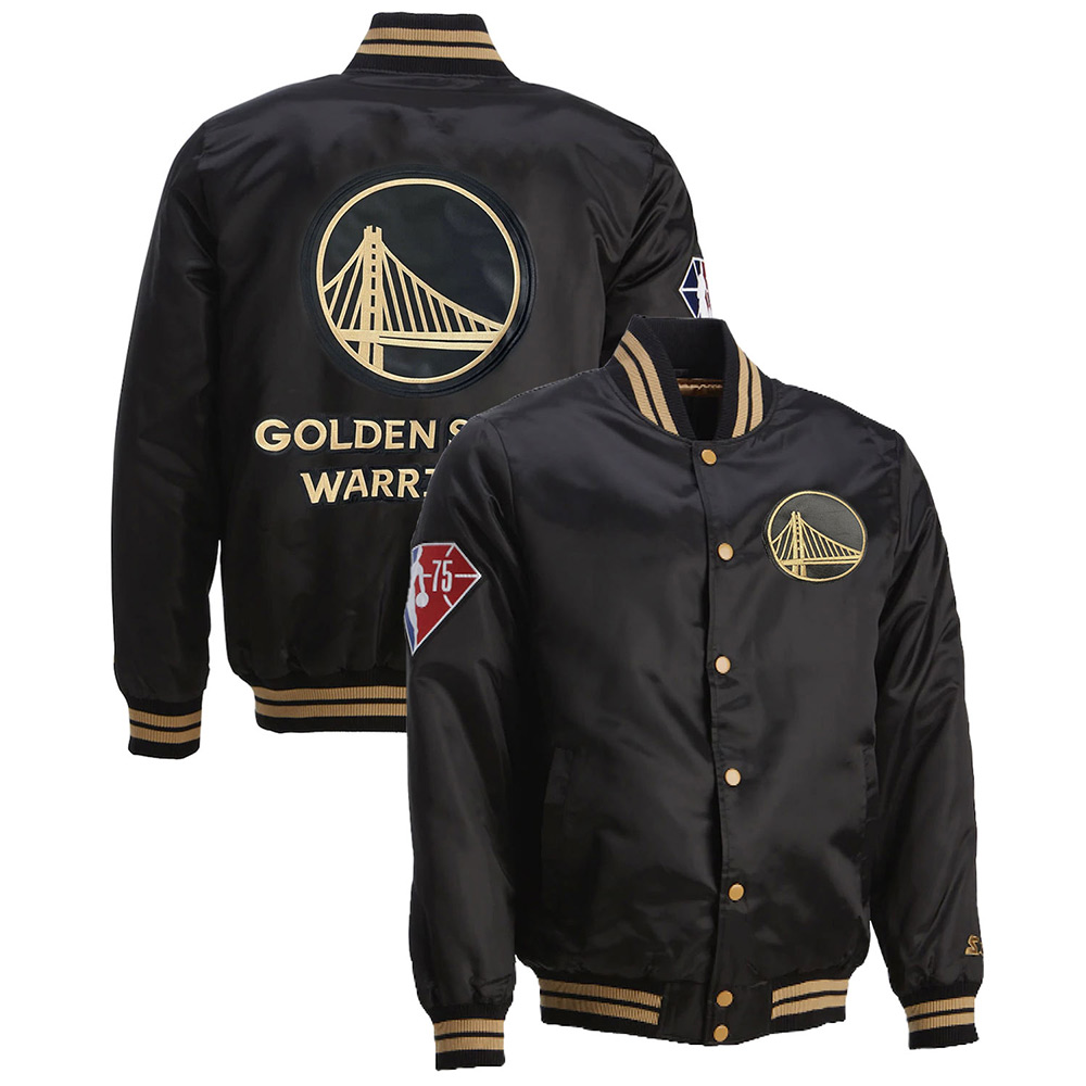 Golden State Warriors 75th Anniversary Jacket - Image 3