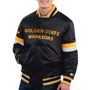 Home Game Golden State Warriors Black Jacket