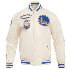 Golden State Warriors Retro Classic Rib Jacket