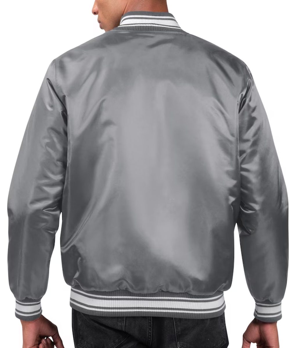 Gray Arizona Cardinals Locker Room Jacket - Image 2