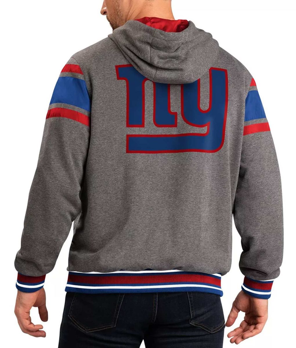 Gray New York Giants Extreme Hoodie - Image 2