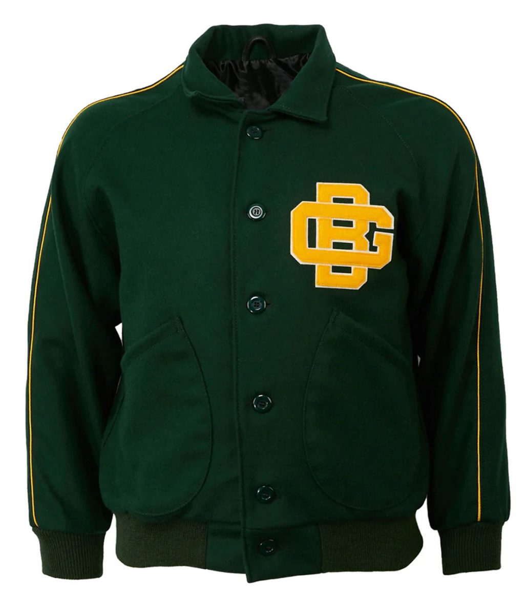 Varsity 1952 Green Bay Packers Green Wool Jacket