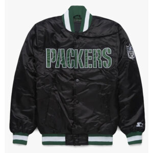 Blackout Green Bay Packers Jacket
