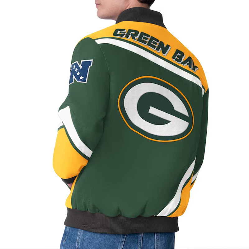 Green Bay Packers Maximum Racing Green Jacket - Image 2