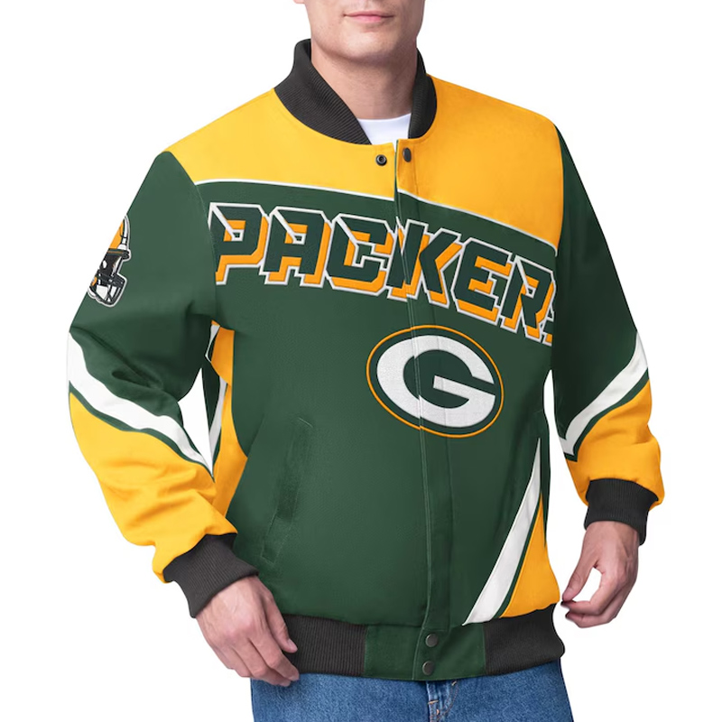 Green Bay Packers Maximum Racing Green Jacket