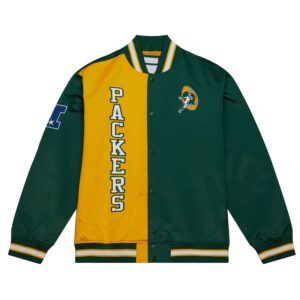Green Bay Packers Team OG LW Satin Jacket