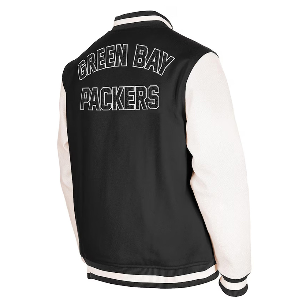 Green Bay Packers Third Down Varsity Jacket - Image 2
