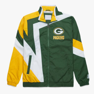 Green Bay Packers Star Windbreaker Jacket