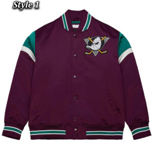 Anaheim Ducks Heavyweight Satin Jacket