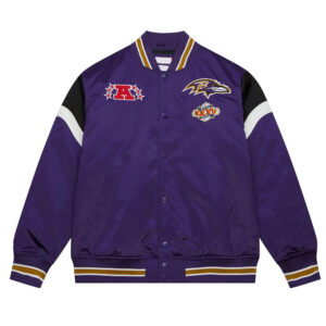 Baltimore Ravens Heavyweight Satin Jacket
