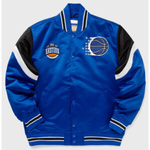 Orlando Magic Heavyweight Blue Satin Jacket