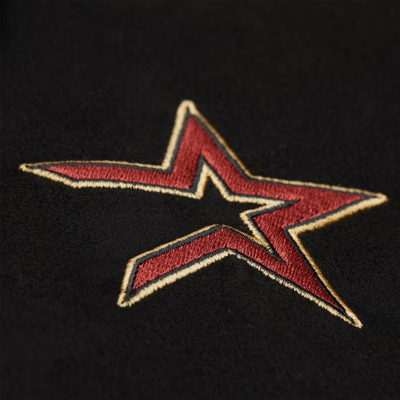 Houston Astros Oversweep Black Varsity Wool Jacket - Image 3