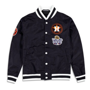 World Series Houston Astros Logo Select Black Jacket