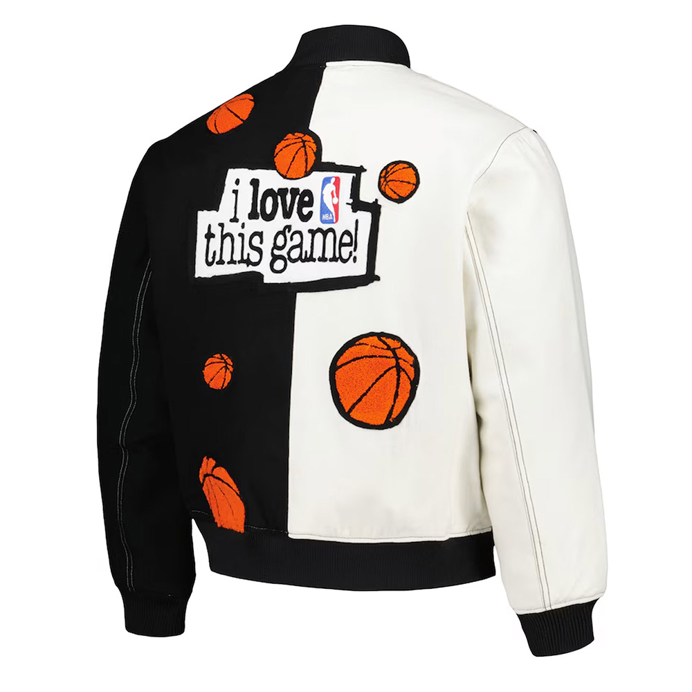 I Love This Game! Black and White Jacket - Image 2